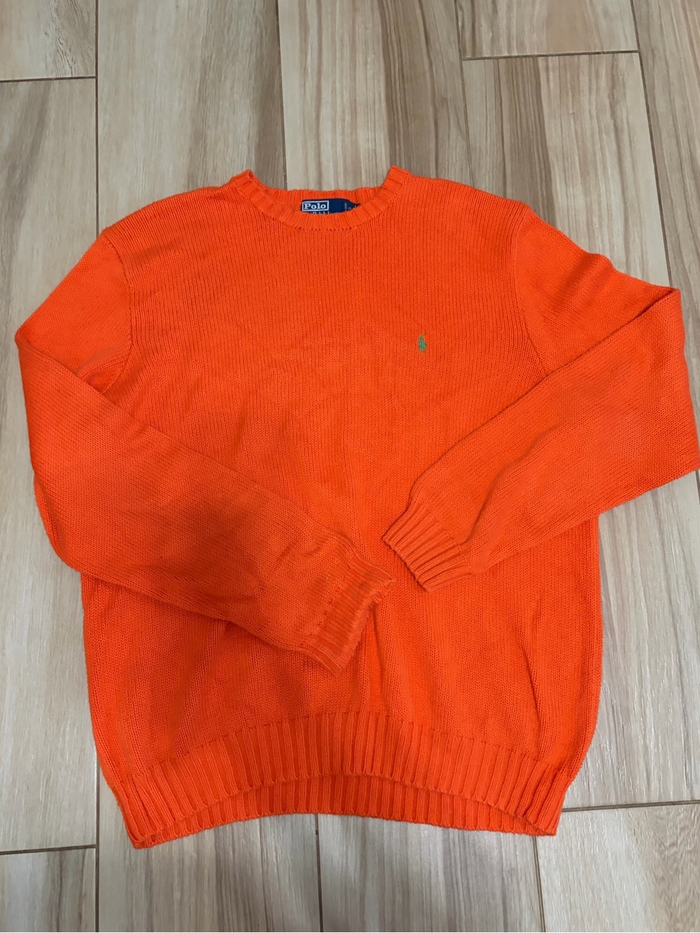Vintage Polo Ralph Lauren Chunky Knit Sweater | 100% Cotton Crewneck